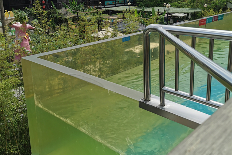 亞克力無(wú)邊透明泳池 亞克力無(wú)邊透明泳池